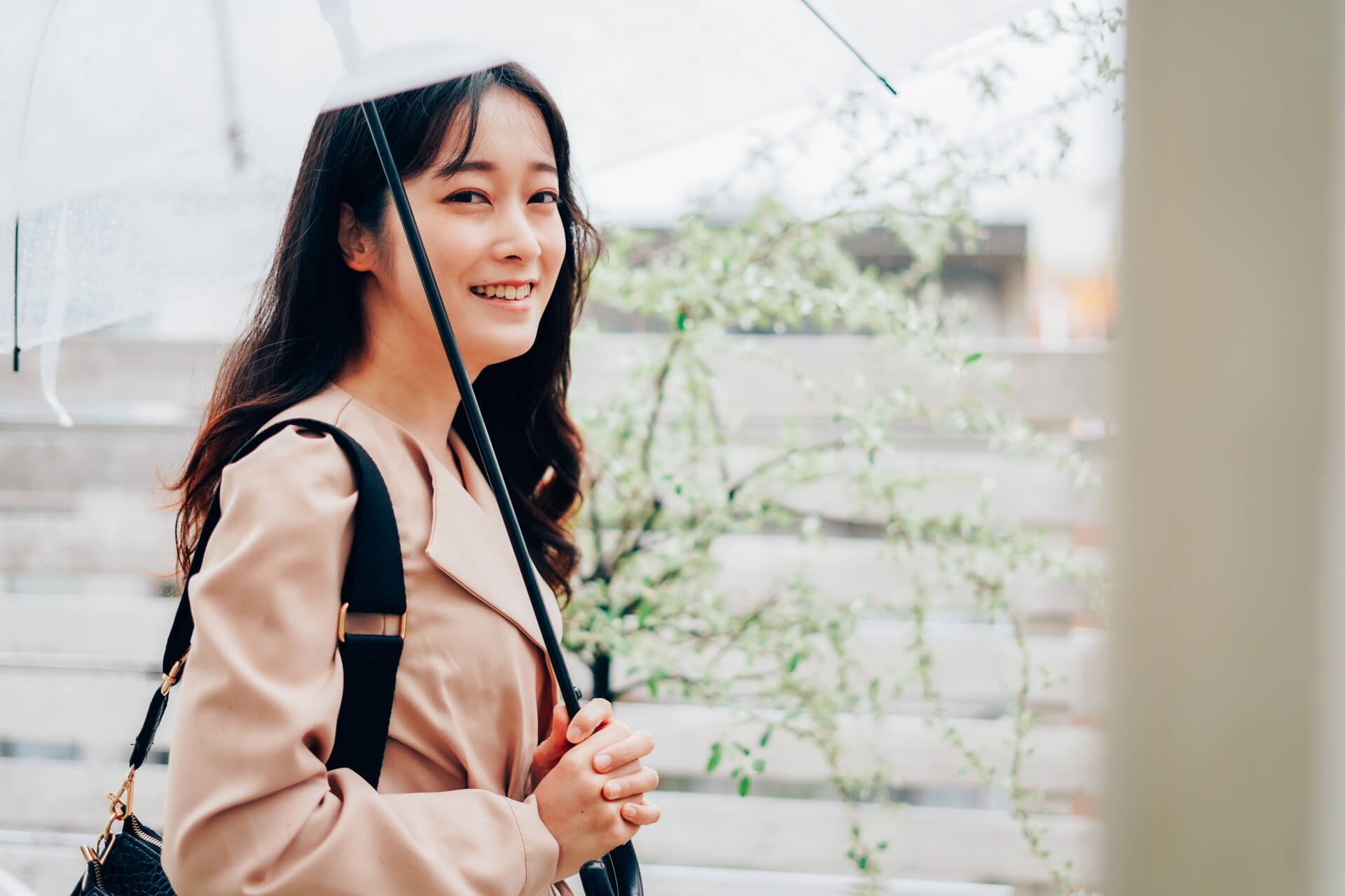 雨の日の婚活デート
