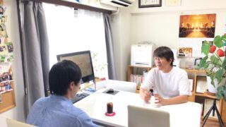 福岡の結婚相談所ジュブレの代表中村のカウンセリング風景