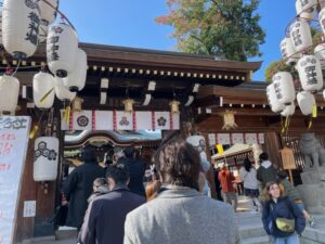 謹賀新年。櫛田神社に初詣