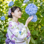 結婚相談所ジュブレ。婚活を始める浴衣女性