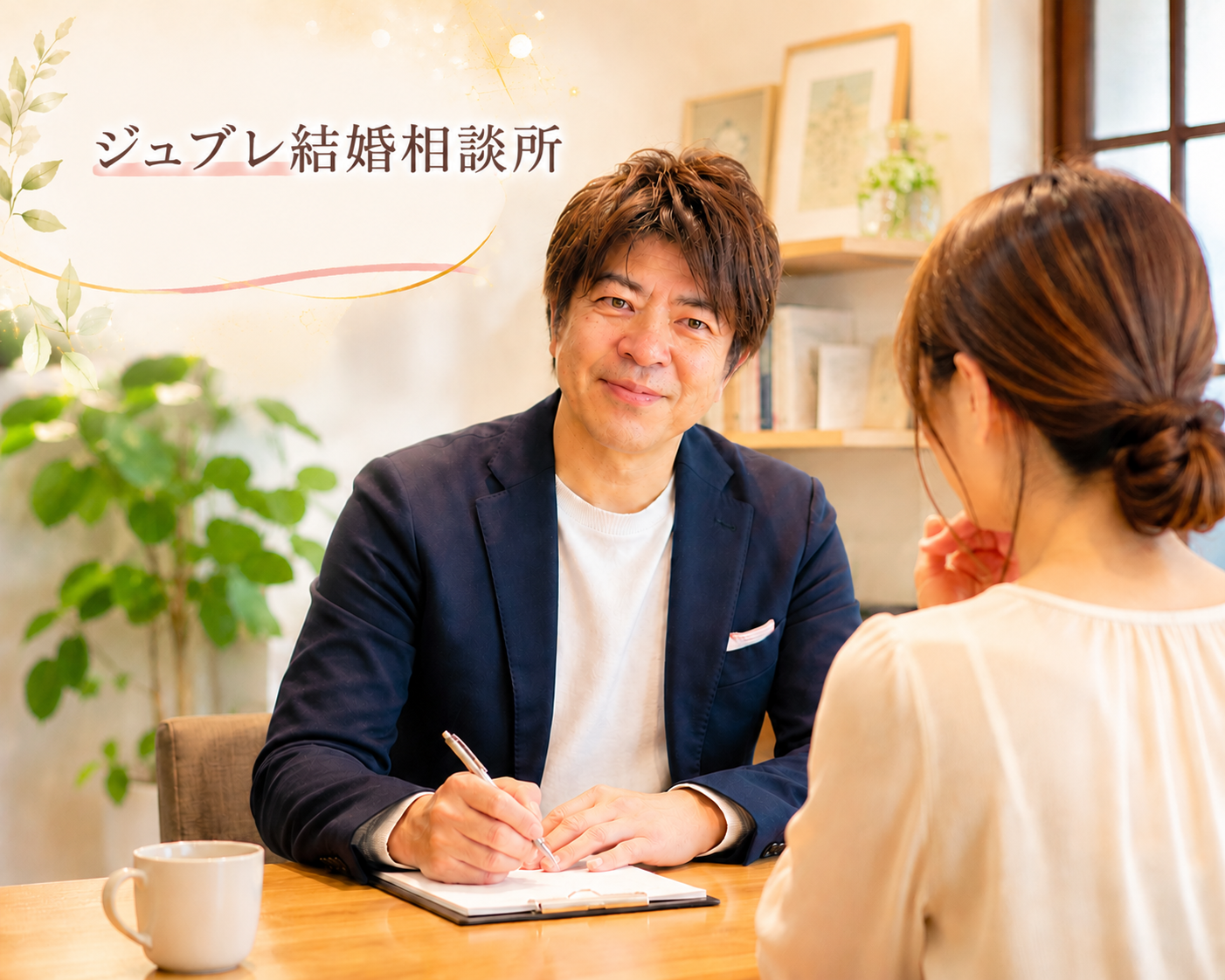 結婚相談所ジュブレ。代表中村哲男のカウンセリング